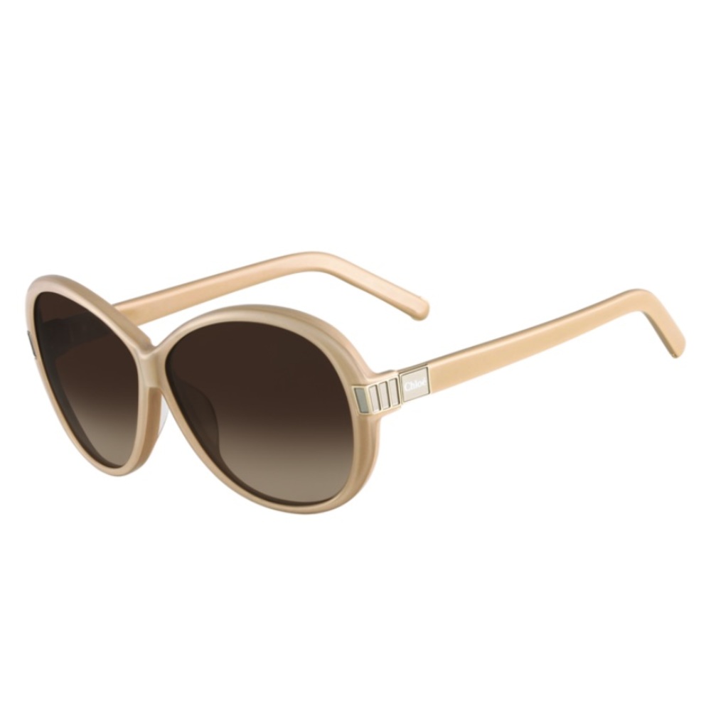Authentic Chloe beige sunglasses CE605S